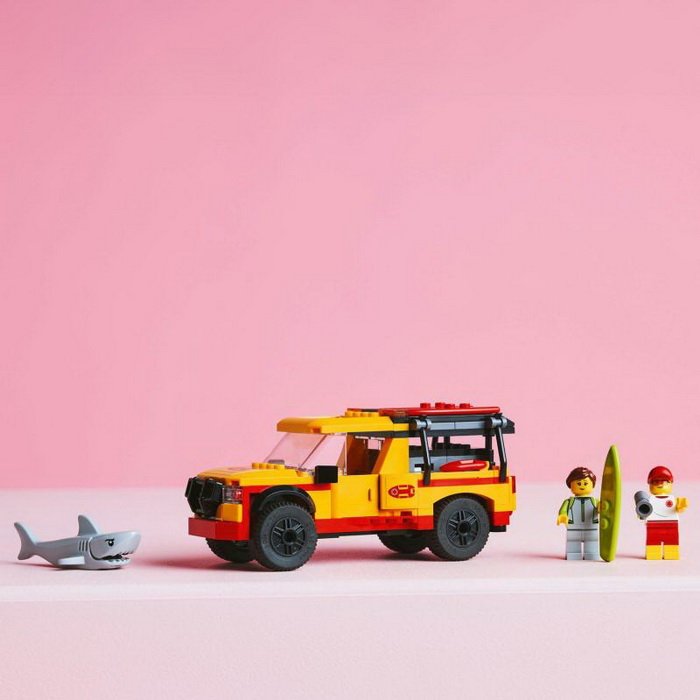 Lego City 60453 Záchranné auto pre plavčíka, 214 ks
