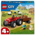 Lego City 60461 Červený traktor s prívesom a ovcami, 116 ks