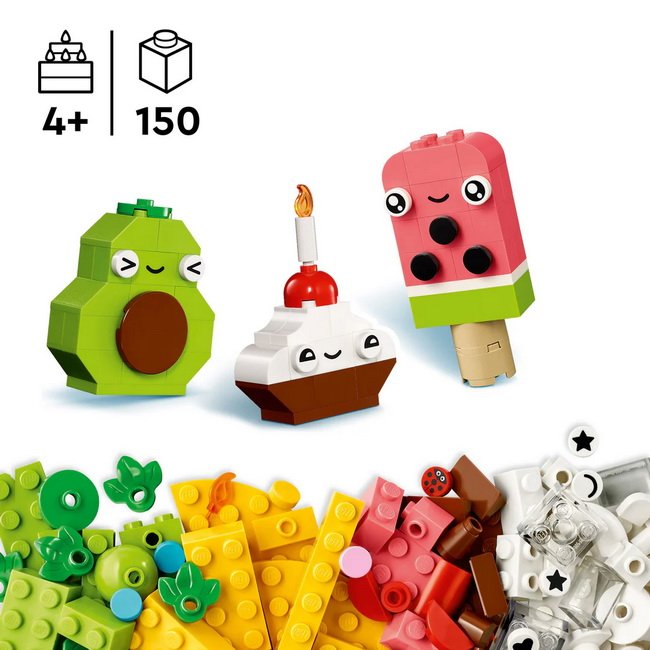 Lego Classic 11039 Kreatívne jedlo, 150 ks