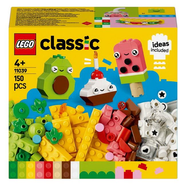Lego Classic 11039 Kreatívne jedlo, 150 ks
