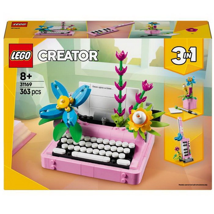 Lego Creator 31169 Písací stroj s kvetmi, 363 ks
