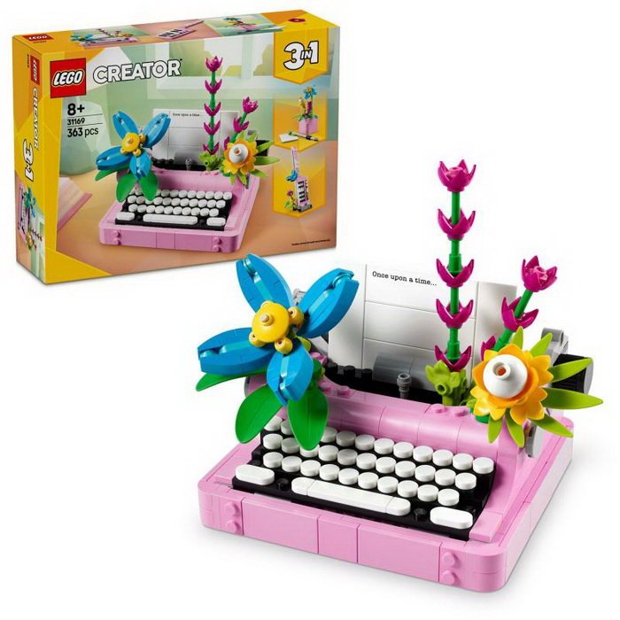 Lego Creator 31169 Písací stroj s kvetmi, 363 ks