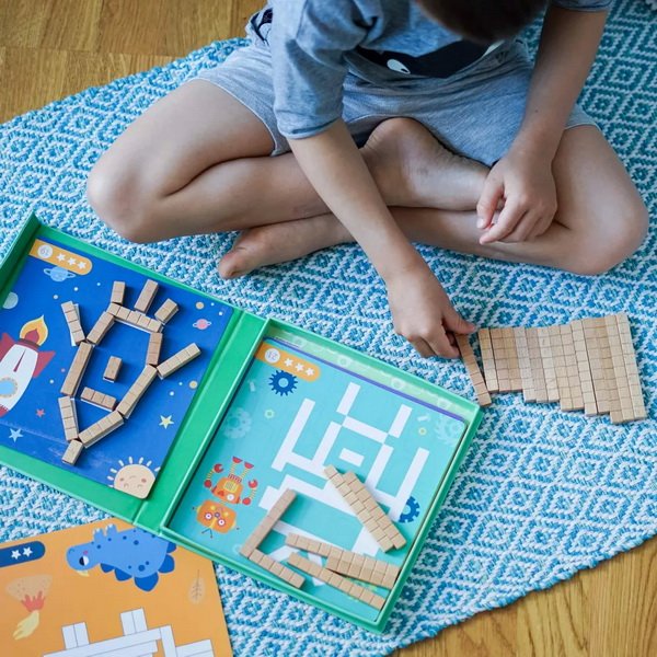 Tooky Toy Zábavné matematické tyčinky, 49 ks