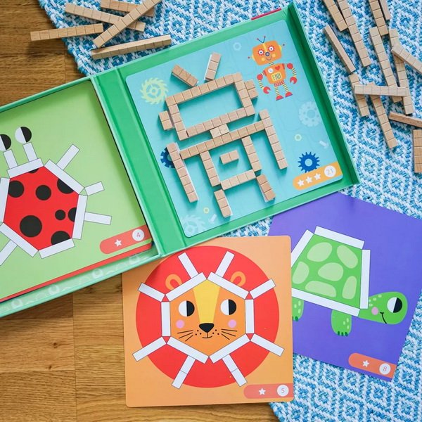 Tooky Toy Zábavné matematické tyčinky, 49 ks