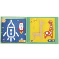 Tooky Toy Zábavné matematické tyčinky, 49 ks