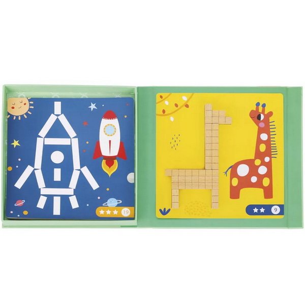 Tooky Toy Zábavné matematické tyčinky, 49 ks