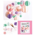 Folia Papier plastvový vrstvený - Pastel, 4 ks