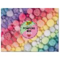 Folia Školská sada Bambuľky Pastel MIX sada, 300 g