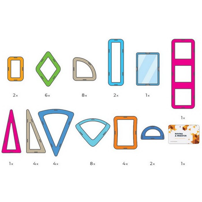 Školská sada Magformers Geometria 2 box SK 44