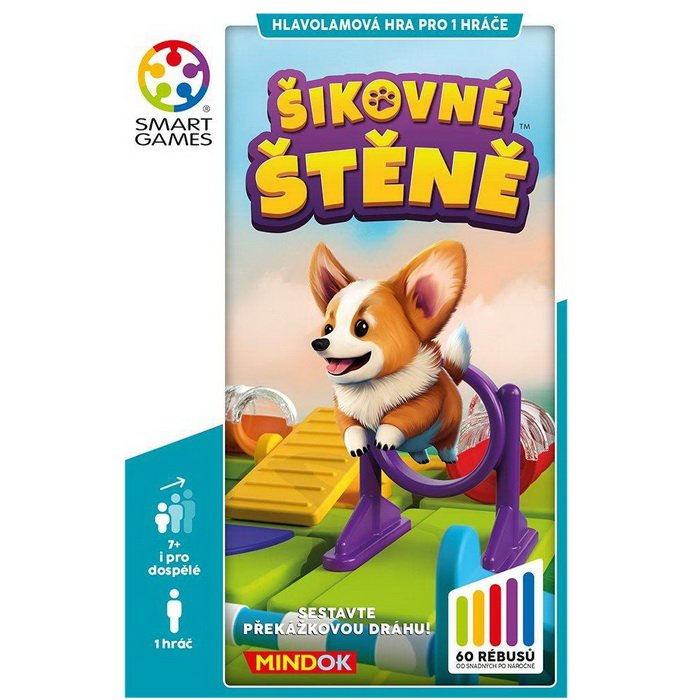 Smart Games Šikovné šteňa, 60 rébusov