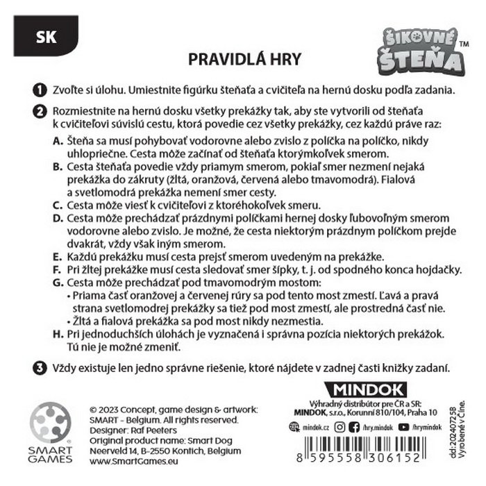 Smart Games Šikovné šteňa, 60 rébusov