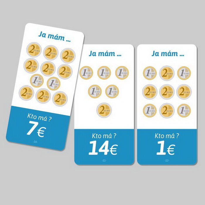 Ja mám, kto má - Euro mince do 20