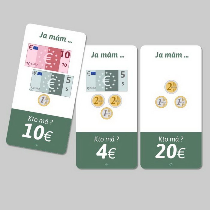 Ja mám, kto má - Euro peniaze do 20