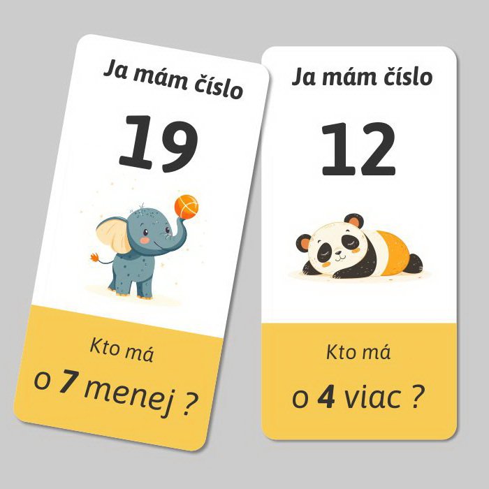 Ja mám, kto má - Počítanie do 20 bez prechodu cez 10