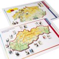 Kartónové obrazy Kraje Slovenska, 18 ks