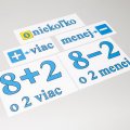 Kartónové obrazy Slovné pojmy v počtových výkonoch, 87 kariet