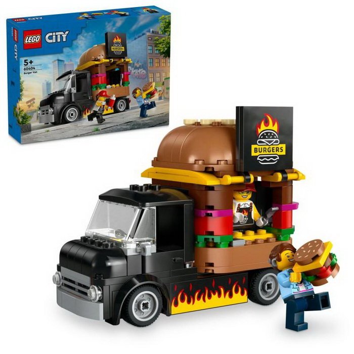 Lego City 60404 Hamburgerový truck, 194 ks