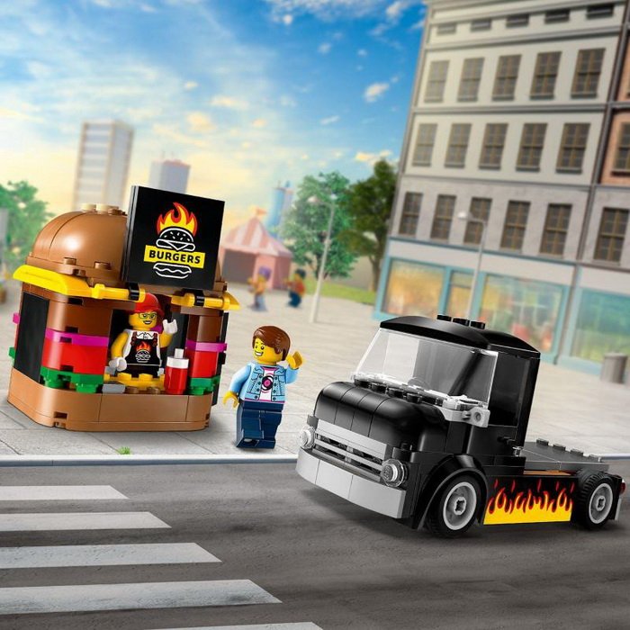 Lego City 60404 Hamburgerový truck, 194 ks