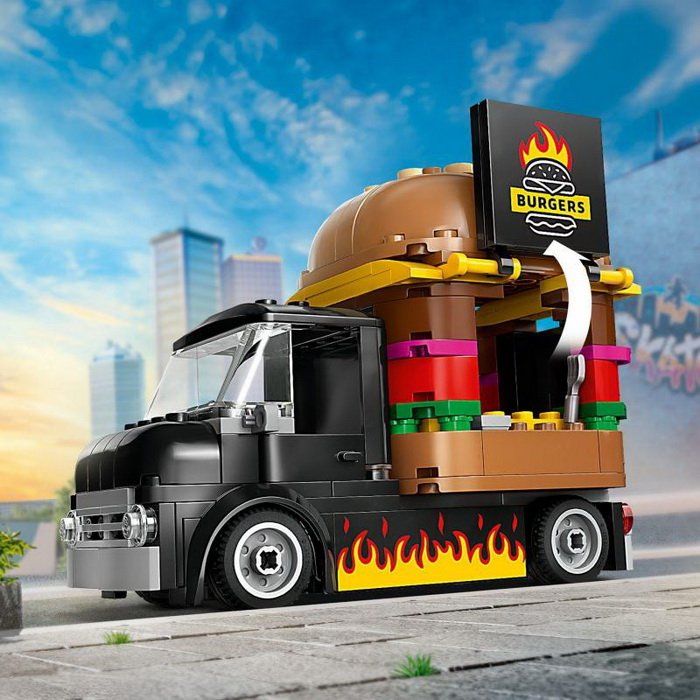 Lego City 60404 Hamburgerový truck, 194 ks