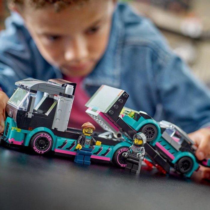 Lego City 60406 Kamión s pretekárskym autom, 328 ks