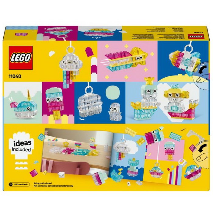 Lego Classic 11040 Kúzelná priehľadná krabička, 340 ks
