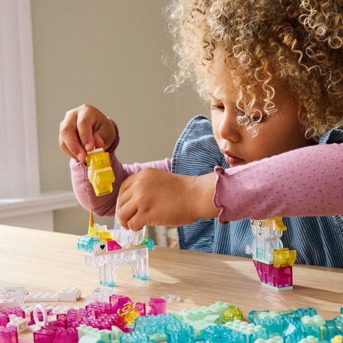 Lego Classic 11040 Kúzelná priehľadná krabička, 340 ks