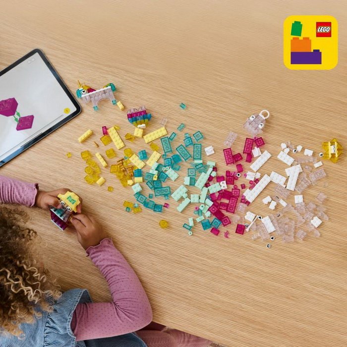 Lego Classic 11040 Kúzelná priehľadná krabička, 340 ks