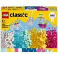 Lego Classic 11040 Kúzelná priehľadná krabička, 340 ks