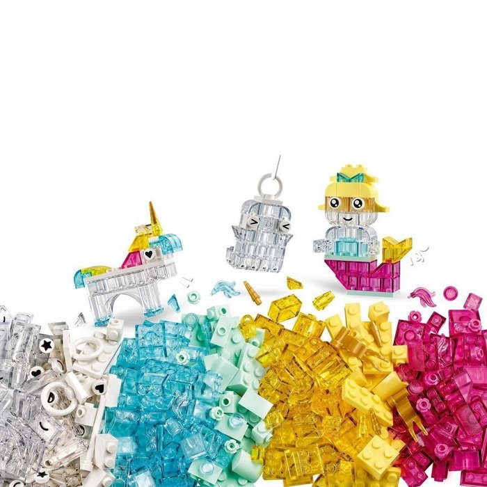 Lego Classic 11040 Kúzelná priehľadná krabička, 340 ks
