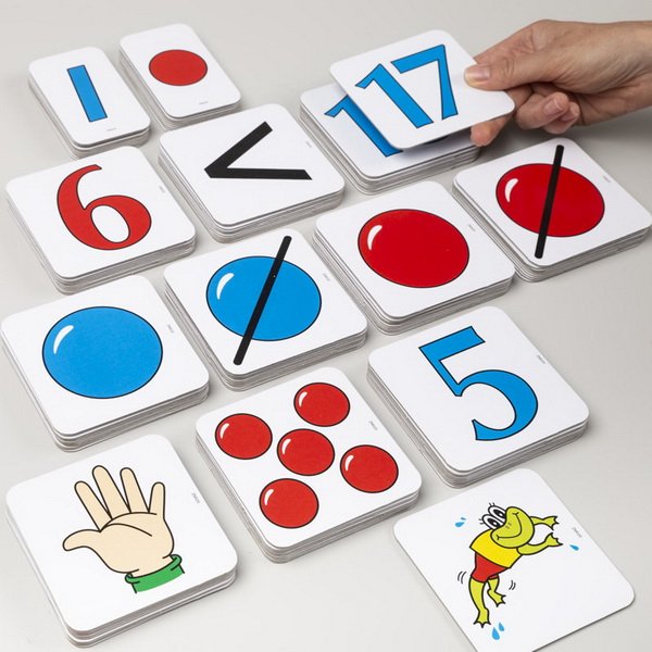 Magnetická numerická zostava pre 1. ročník, 198 kariet