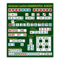 Magnetické obrázky Čísla 11-20, 12 kariet