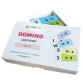 Matematické domino Odčítanie do 10, 50 kariet