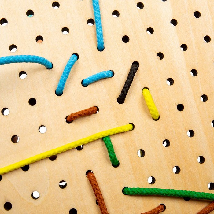 Bigjigs Toys Prevliekacia hra Domček, 36 ks