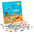 Bigjigs Toys Prevliekacia hra More, 36 ks