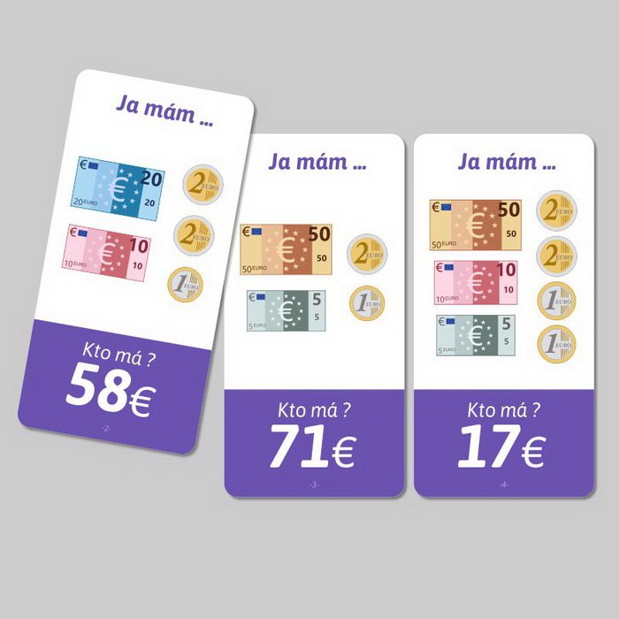 Ja mám, kto má - Euro peniaze do 100