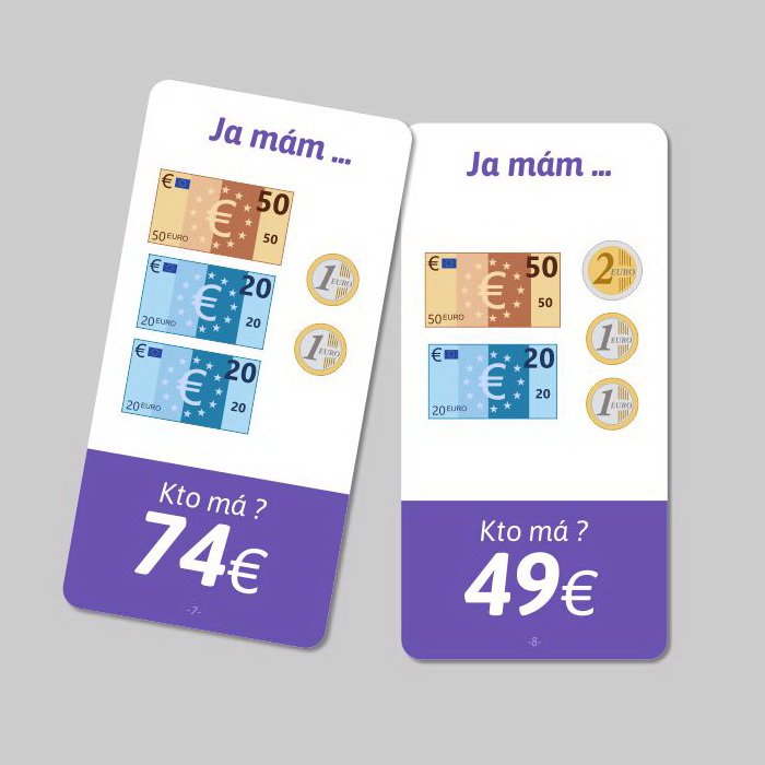 Ja mám, kto má - Euro peniaze do 100