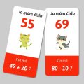 Ja mám, kto má - Počítanie s dvojciferným číslom a celými desiatkami do 100
