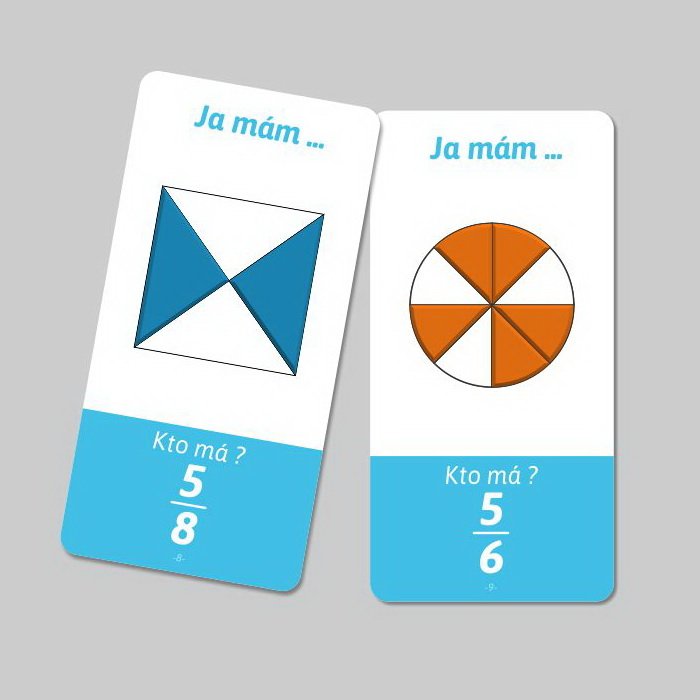 Ja mám, kto má - Práca so zlomkami 2.časť