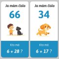 Ja mám, kto má - Sčítavanie dvoj a jednociferného čísla do 100 s prechodom cez 10