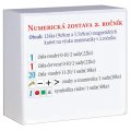 Magnetická numerická zostava pre 2. ročník, 140 kariet