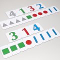 Magnetická numerická zostava pre 3.-4. ročník, 176 kariet
