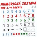 Magnetická numerická zostava pre 3.-4. ročník, 176 kariet