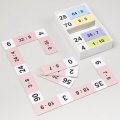 Školská sada Matematické domino Násobenie a delenie, 300 kariet