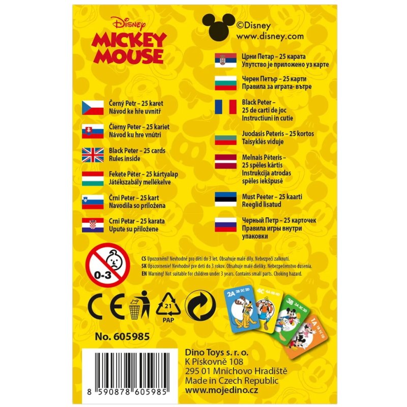 Dino Kvarteto Mickey a kamaráti