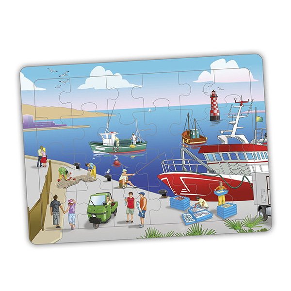 Penové puzzle Mesto, 4v1
