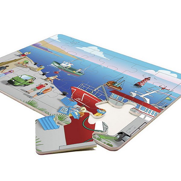 Penové puzzle Mesto, 4v1