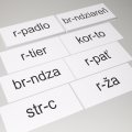 Pracovné karty Vybrané slová po R, 108 kariet