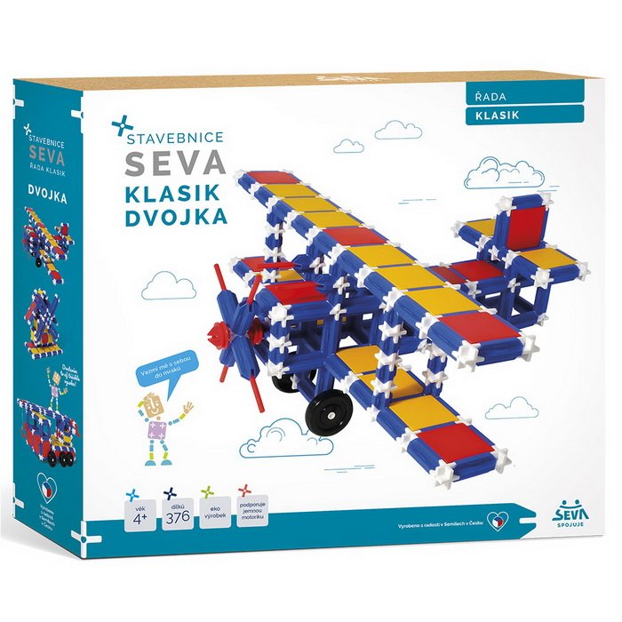 Seva Klasik dvojka, 366 dielikov