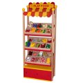 Bigjigs Toys Predajný regál s príslušenstvom, 164 cm