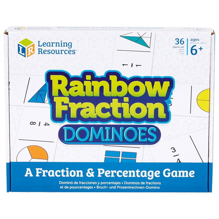 Learning Resources Domino na zlomky a percentá